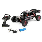 Wltoys 124016 V2 1/12 4WD 2.4G RC Car Brushless Desert Truck Off-Road Vehicle Models High Speed 75km/h Metal Chassis | India.